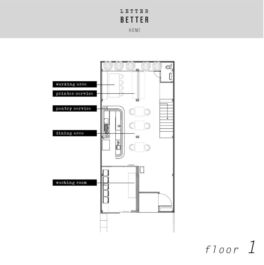 Letter Better Home Bangkok Exterior foto